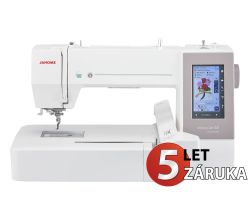 Vyšívací stroj JANOME MEMORY CRAFT 550E LE velikosti XXL