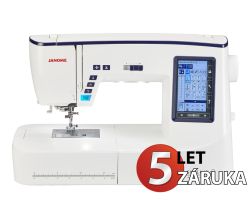 Šicí stroj JANOME SKYLINE S7 AE velikosti XL