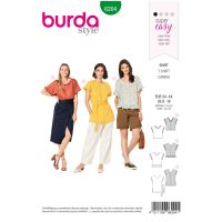 Střih Burda 6204 - Jednoduché tričko