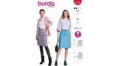 Střih Burda 5779 - Rovná sukně, sukně s gumou v pase