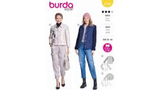 Střih Burda 5799 - Sako, propínací bunda, prošívaná bunda