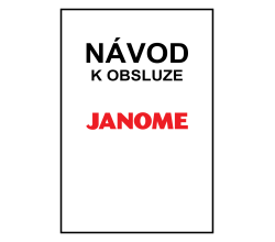 Tištěný návod na Janome MC550E