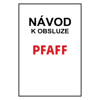 Návod, manuál na Pfaff Admire 1000