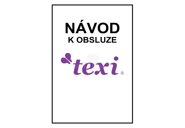 Návod, manuál na Texi Gold