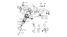 Spínač brousícího mechanismu pro řezačku RSD 100-4", S154