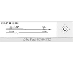 Strojové jehly pro průmyslové šicí stroje Schmetz 2044 FL-E 100