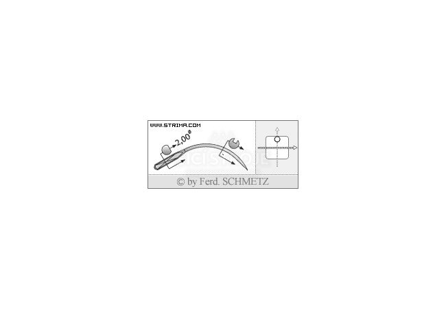 Strojové jehly pro průmyslové šicí stroje Schmetz 4117100