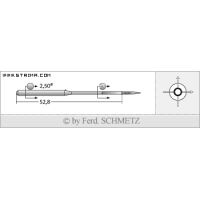 Strojové jehly pro průmyslové šicí stroje Schmetz 7X23 180