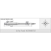 Strojové jehly pro průmyslové šicí stroje Schmetz SY 7713 230