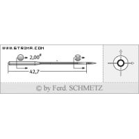 Strojové jehly pro průmyslové šicí stroje Schmetz UY 147 GS 110