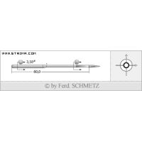 Strojové jehly pro průmyslové šicí stroje Schmetz 794 H FR 160
