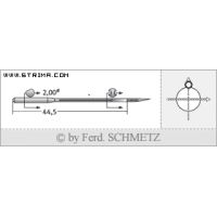 Strojové jehly pro průmyslové šicí stroje Schmetz 71 R 200