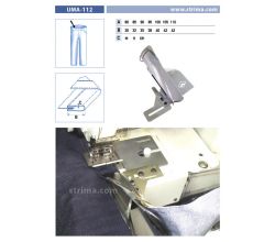 Lemovač pro všívání pásku pro šicí stroje UMA-112 110/42 M