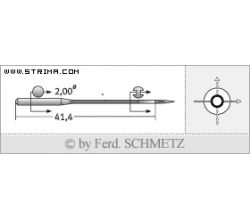 Strojové jehly pro průmyslové šicí stroje Schmetz 149X5 BLUK. 110