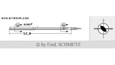 Strojové jehly pro průmyslové šicí stroje Schmetz 328 LL 230