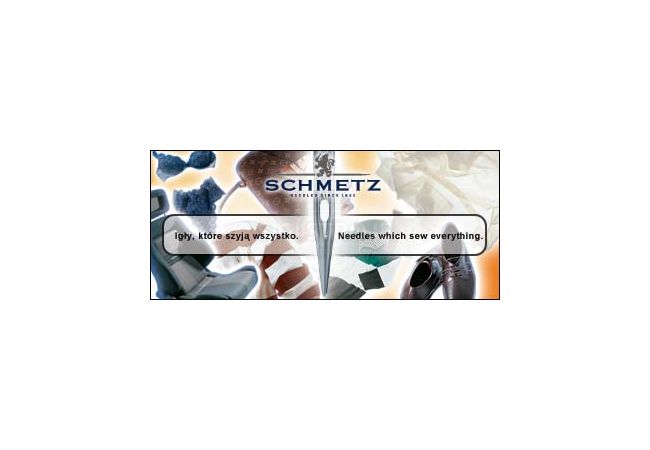 Strojové jehly pro průmyslové šicí stroje Schmetz CYX7 280
